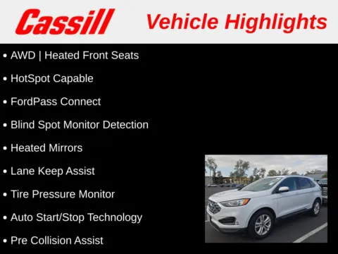 Another view of 2020 Ford Edge SEL for sale in Cedar Rapids, IA at Cassill Motors