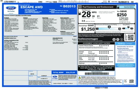 Photos of 2022 Ford Escape SEL for sale in Cedar Rapids, IA at Cassill Motors