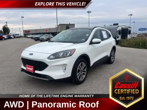 White 2022 Ford Escape SEL for sale in Cedar Rapids, IA