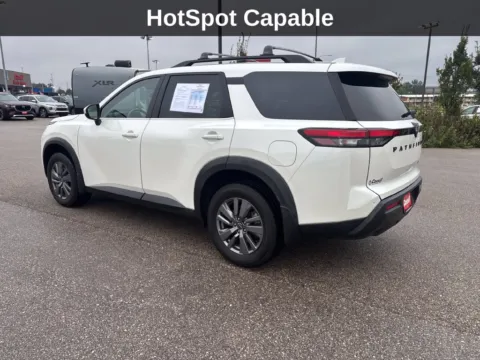 Another view of 2024 Nissan Pathfinder SV for sale in Cedar Rapids, IA at Cassill Motors