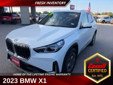 White 2023 BMW X1 xDrive28i for sale in Cedar Rapids, IA