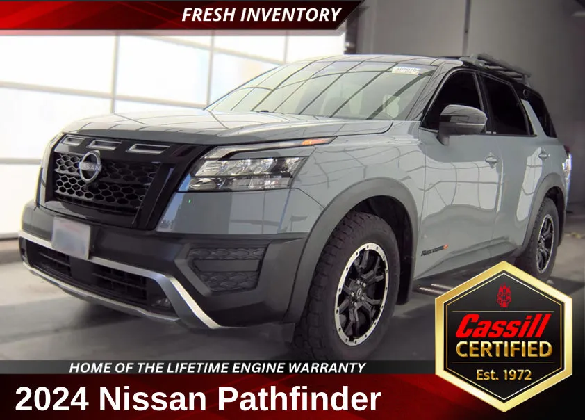 Black 2024 Nissan Pathfinder Rock Creek for sale in Cedar Rapids, IA