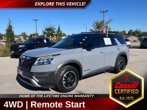 Black 2024 Nissan Pathfinder Rock Creek for sale in Cedar Rapids, IA