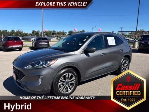 Gray 2021 Ford Escape Hybrid SEL for sale in Cedar Rapids, IA