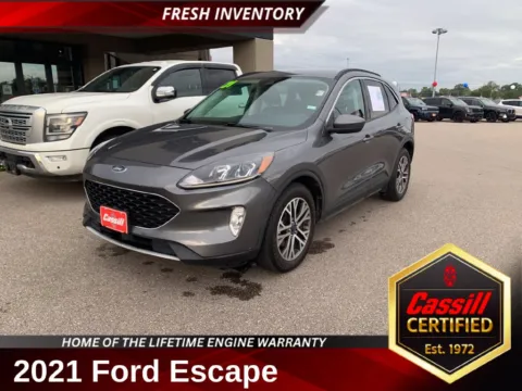 Gray 2021 Ford Escape Hybrid SEL for sale in Cedar Rapids, IA