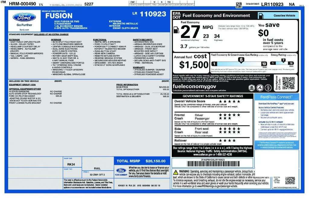 Ford Fusion photo 14
