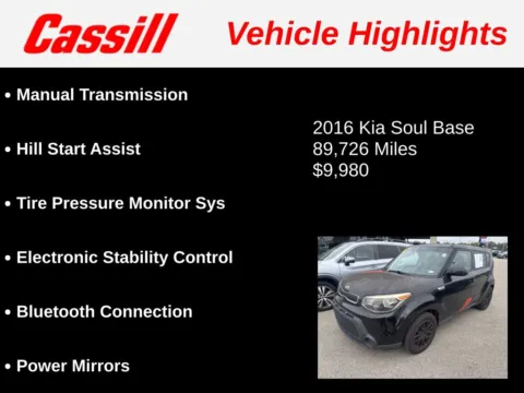 Another view of 2016 Kia Soul for sale in Cedar Rapids, IA at Cassill Motors