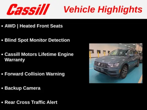 Another view of 2019 Volkswagen Tiguan 2.0T SE for sale in Cedar Rapids, IA at Cassill Motors