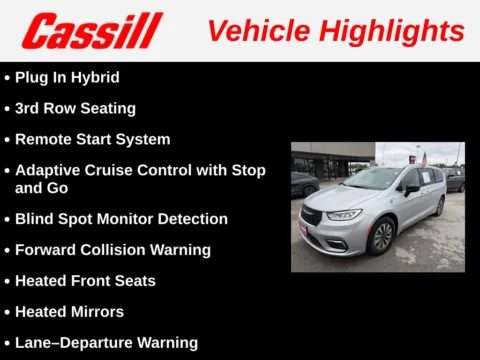 Another view of 2024 Chrysler Pacifica Hybrid Select for sale in Cedar Rapids, IA at Cassill Motors