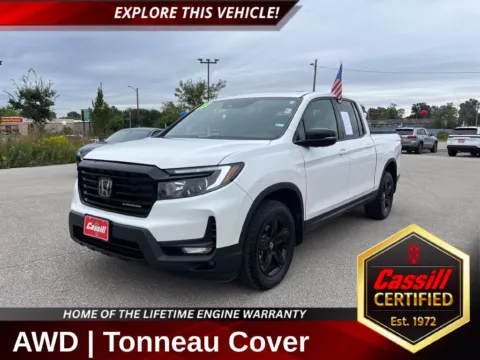 White 2023 Honda Ridgeline Black Edition for sale in Cedar Rapids, IA