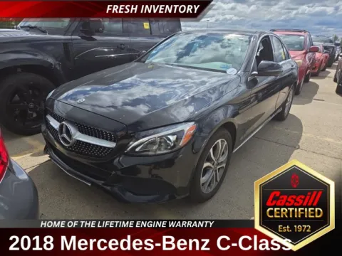 Black 2018 Mercedes-Benz C-Class C 300 for sale in Cedar Rapids, IA