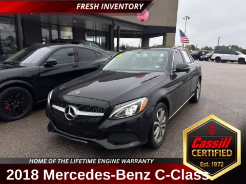 Black 2018 Mercedes-Benz C-Class C 300 for sale in Cedar Rapids, IA