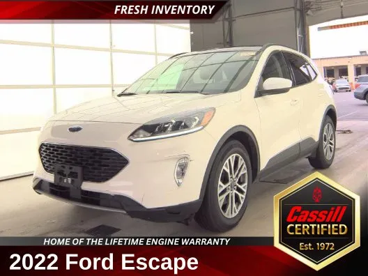 White 2022 Ford Escape SEL for sale in Cedar Rapids, IA