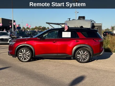 Photos of 2023 Nissan Pathfinder SL for sale in Cedar Rapids, IA at Cassill Motors