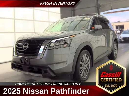 Gray 2025 Nissan Pathfinder SL for sale in Cedar Rapids, IA