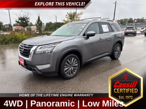 Gray 2025 Nissan Pathfinder SL for sale in Cedar Rapids, IA