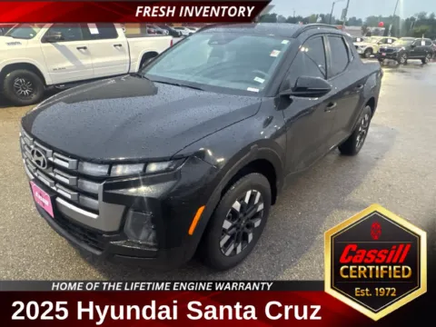 Black 2025 Hyundai Santa Cruz SEL for sale in Cedar Rapids, IA