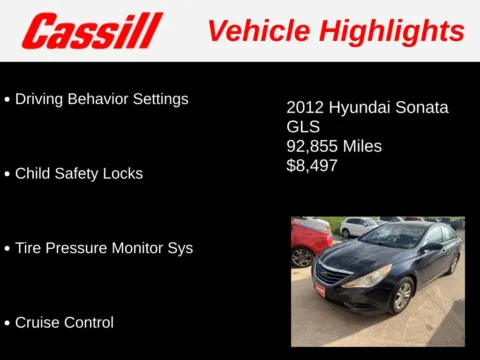 Photos of 2012 Hyundai Sonata GLS for sale in Cedar Rapids, IA at Cassill Motors