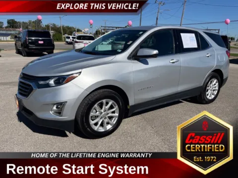 Silver 2019 Chevrolet Equinox LT for sale in Cedar Rapids, IA