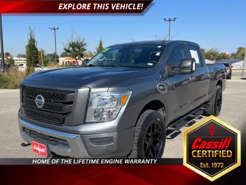 Gray 2021 Nissan Titan XD SV for sale in Cedar Rapids, IA