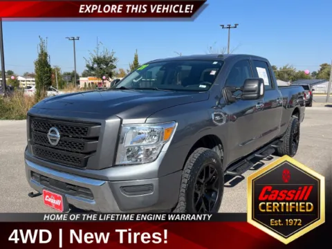 Gray 2021 Nissan Titan XD SV for sale in Cedar Rapids, IA
