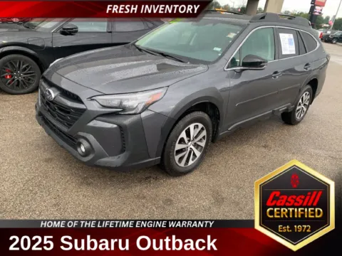 Gray 2025 Subaru Outback Premium for sale in Cedar Rapids, IA