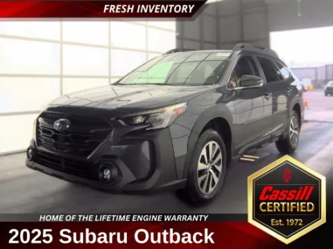 Gray 2025 Subaru Outback Premium for sale in Cedar Rapids, IA