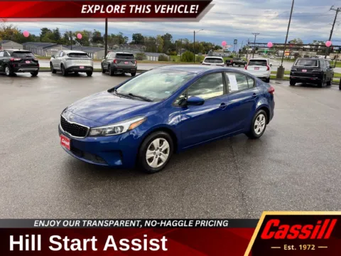 Blue 2018 Kia Forte LX for sale in Cedar Rapids, IA