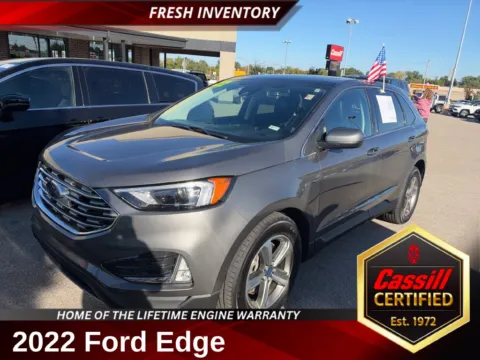 Gray 2022 Ford Edge SEL for sale in Cedar Rapids, IA