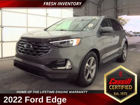 Gray 2022 Ford Edge SEL for sale in Cedar Rapids, IA