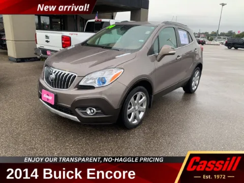 Silver 2014 Buick Encore Premium for sale in Cedar Rapids, IA