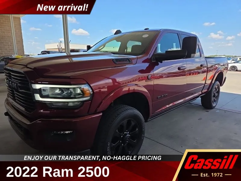 Red 2022 Ram 2500 Laramie for sale in Cedar Rapids, IA