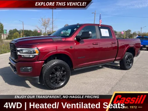 Red 2022 Ram 2500 Laramie for sale in Cedar Rapids, IA