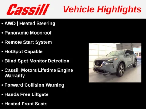 Another view of 2023 Nissan Rogue SL for sale in Cedar Rapids, IA at Cassill Motors