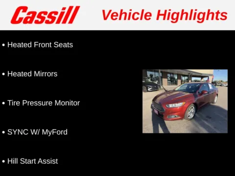 Another view of 2014 Ford Fusion SE for sale in Cedar Rapids, IA at Cassill Motors