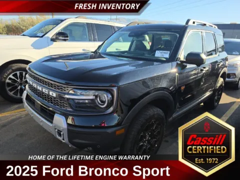 Black 2025 Ford Bronco Sport Badlands for sale in Cedar Rapids, IA
