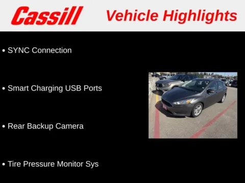 Another view of 2017 Ford Focus SE for sale in Cedar Rapids, IA at Cassill Motors