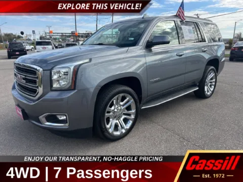 Blue 2019 GMC Yukon SLT for sale in Cedar Rapids, IA