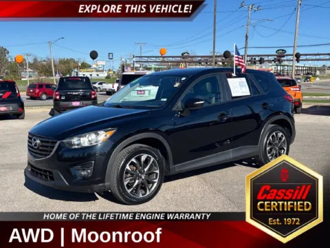 Black 2016 Mazda CX-5 Grand Touring for sale in Cedar Rapids, IA