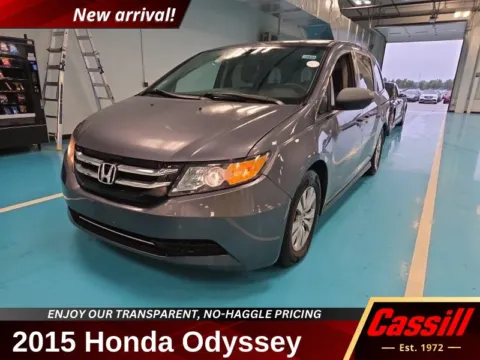 Gray 2015 Honda Odyssey EX for sale in Cedar Rapids, IA