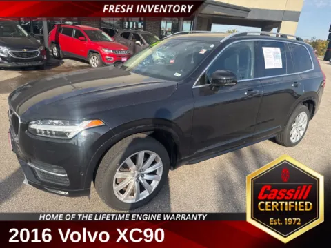 Black 2016 Volvo XC90 T6 Momentum for sale in Cedar Rapids, IA