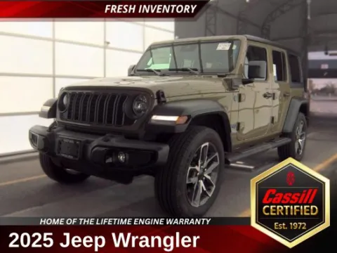 Green 2025 Jeep Wrangler Sport S 4xe for sale in Cedar Rapids, IA