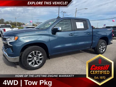 Blue 2024 Chevrolet Silverado 1500 LT for sale in Cedar Rapids, IA