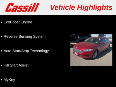 Another view of 2017 Ford Fusion SE for sale in Cedar Rapids, IA at Cassill Motors