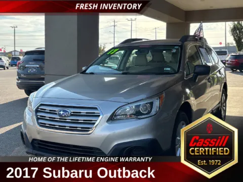 Gray 2017 Subaru Outback 2.5i for sale in Cedar Rapids, IA