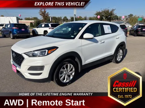 White 2021 Hyundai Tucson SE for sale in Cedar Rapids, IA