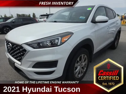 White 2021 Hyundai Tucson SE for sale in Cedar Rapids, IA