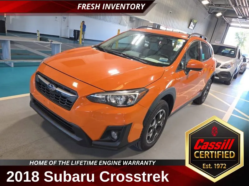 Orange 2018 Subaru Crosstrek 2.0i Premium for sale in Cedar Rapids, IA