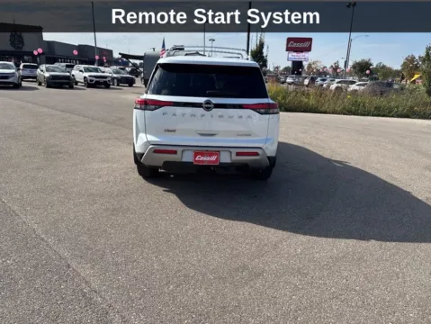 Another view of 2025 Nissan Pathfinder Platinum for sale in Cedar Rapids, IA at Cassill Motors