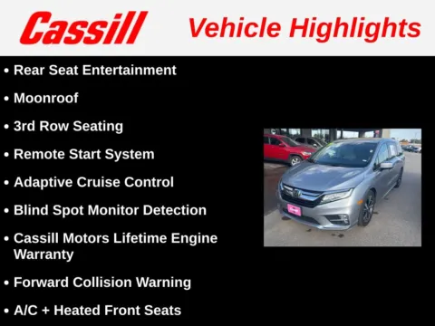 Another view of 2019 Honda Odyssey Elite for sale in Cedar Rapids, IA at Cassill Motors